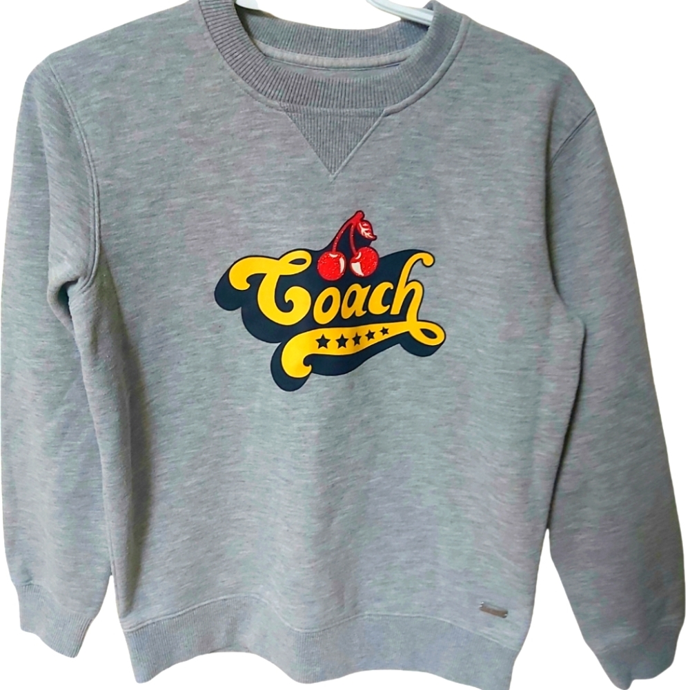 Vintage women's Coach Cherry Pullover Sweater